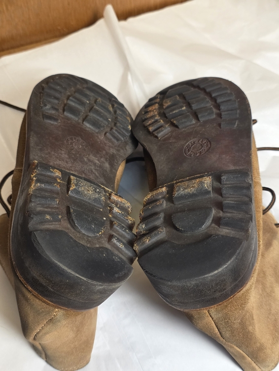 MADE IN USA RALPH LAUREN VINTAGE CHUKKA SUEDE BOOTS 11.5 D main image 10